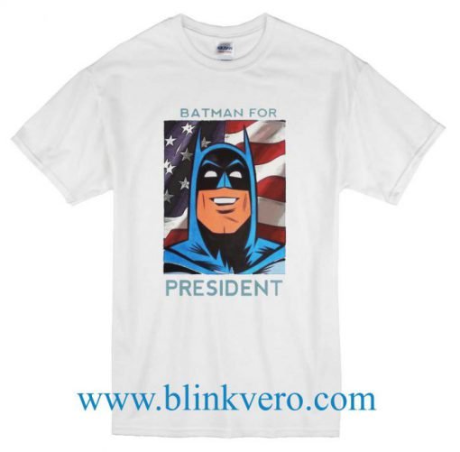 Batman Vote President Unisex T Shirt Size S M L XL XXL