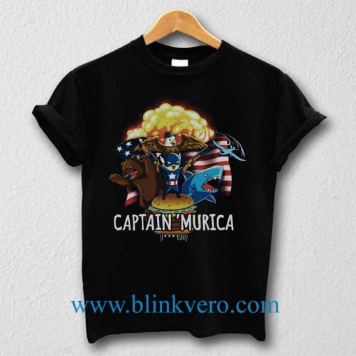 CAPTAIN-MURICA Unisex T Shirt Adult