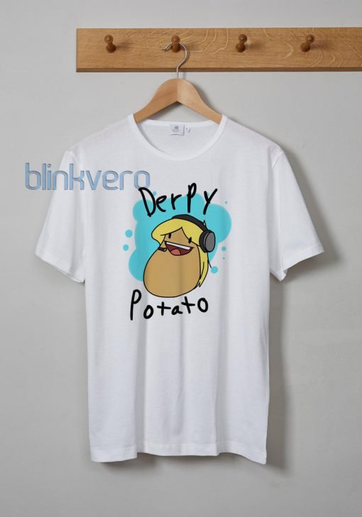 Derpy Potato Unisex Tshirt Sweatshirt Tanktop Adult Size S M L XL XXL