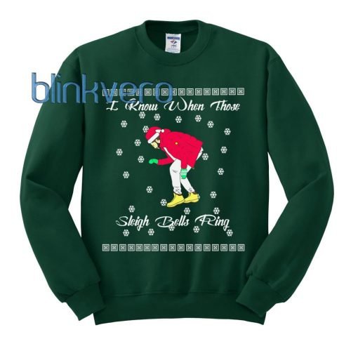 Drake Sleigh Bells Ring Ugly Christmas Awesome Girls and Mens Sweatshirt Chirstmas size S to XXXL Unisex Adult