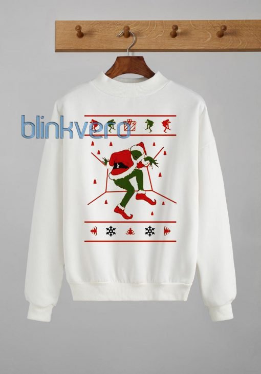 Grinch hotline bling ugly christmas sweater t shirt