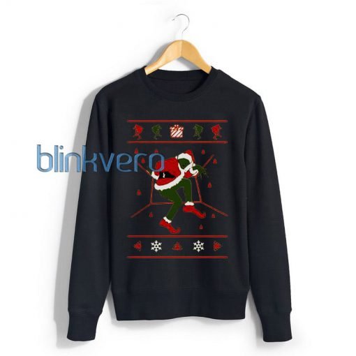 Grinch hotline bling ugly christmas sweater t shirt