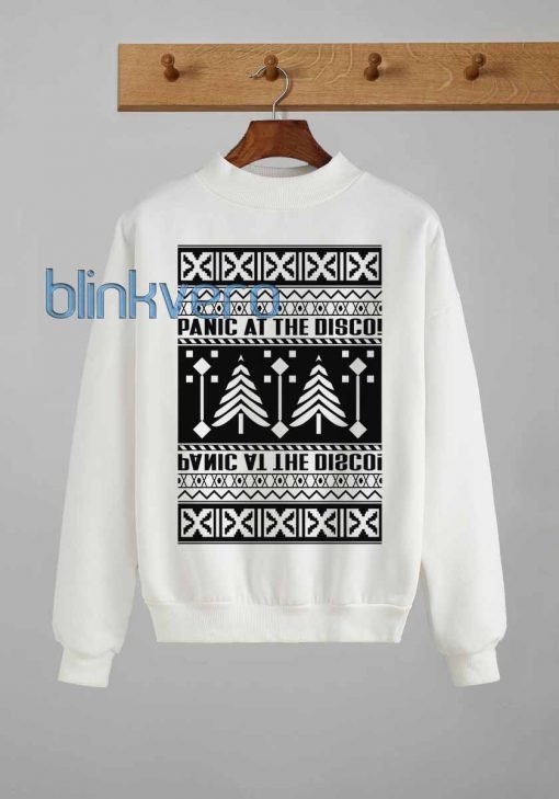 Panic at the disco ugly christmas sweater t shirt