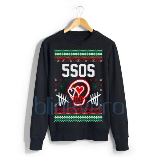 5 SOS Ugly Christmas Funny Style Christmas Sweater T shirt 22 Awesome Girls and Mens Sweatshirt size S to XXXL Unisex Adult