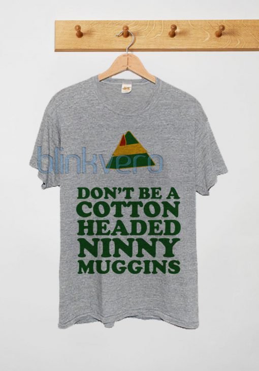 Elf Ninny Muggins Ugly Christmas Awesome Unisex Tshirt Tanktop Adult Size S M L XL XXL