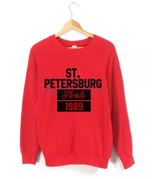 ST Petersburg Florida 1989 Awesome Girls and Mens Sweatshirt size S to XXXL Unisex Adult