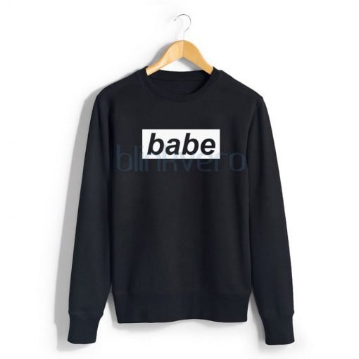 Babe Awesome Girls and Mens Sweatshirt Chirstmas size S to XXXL Unisex Adult