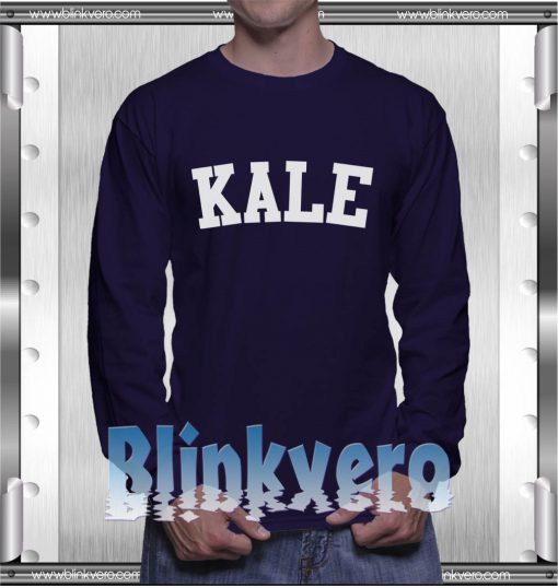 Kale Shirt Girls and Mens Sweatshirt size S to XXXL Unisex Adult