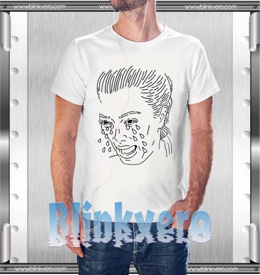 Kim Kardashian Crying Face Tee Awesome Unisex Tshirt Adult Size S M L XL XXL For Men and Women