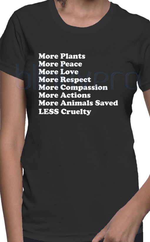 Less Cruelty Earth Day Tee Awesome Unisex Tshirt Adult Size S M L XL XXL For Men and Women