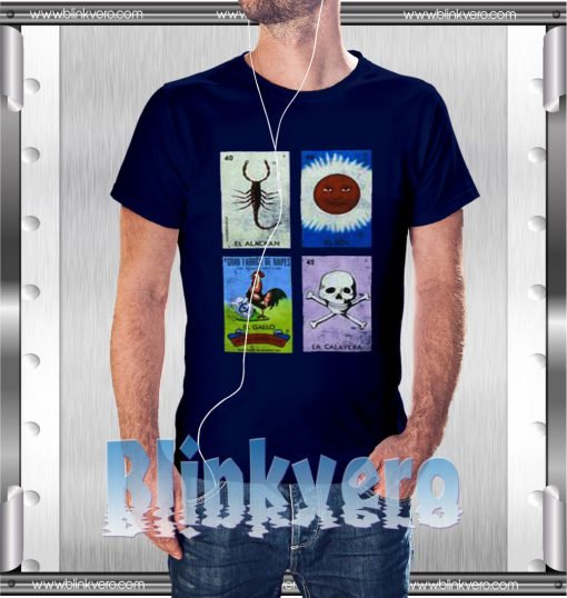 Lotería Cards Style Shirts For Mens Size S-3XL Unisex Shirts