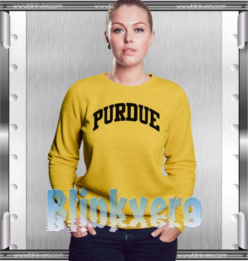Purdue Style Shirts Sweatshirt
