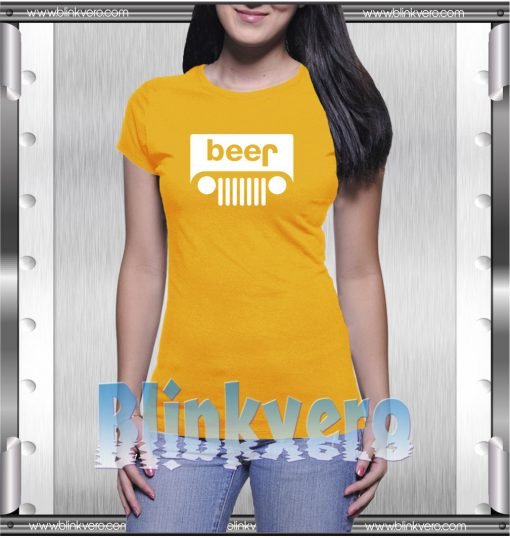 Beer Jeep Style Shirts T shirt