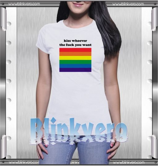 Kiss Whoever Style Shirts T shirt