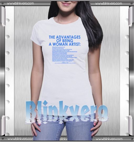 Woman Artist Style Shirts T shirt