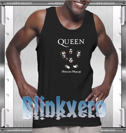 queen band tank top