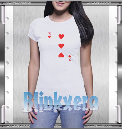 Love Poker Card Style Shirt T shirt