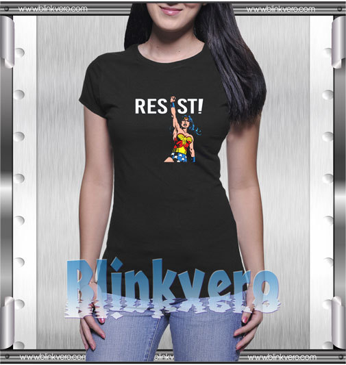 Resist Power Wonder Woman T-Shirt