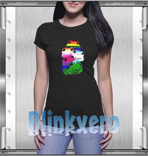 LGBT Pride Cute Frog T-Shirt - Grunt Style Shirts