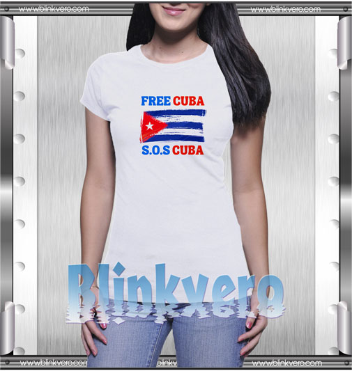 Sos Cuba Free Cuba T-Shirt