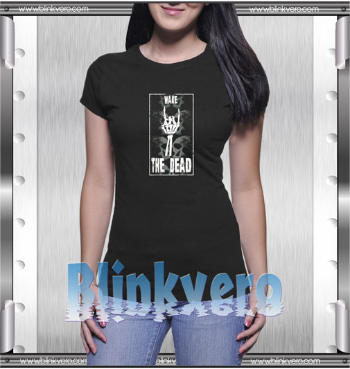 Wake the Dead skeleton hand Style Shirts T-Shirt