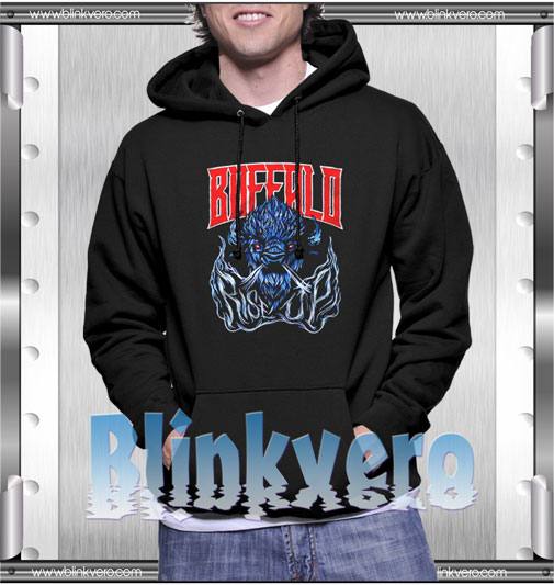 Buffalo rise up logo hoodie