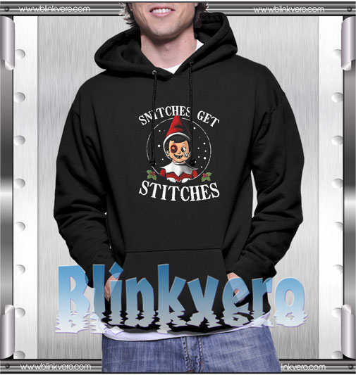 Snitches Get Stitches Xmas Christmas Hoodie